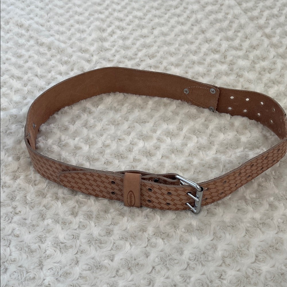 Vintage McGuire Nicholas Tan Saddle Leather Men’s Work Belt
